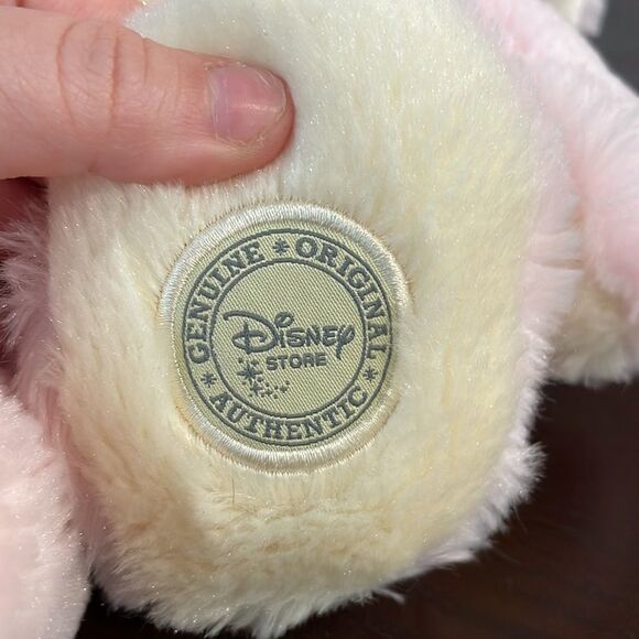 Disney Minnie & Mickey Mouse Plush Stuffed Easter Bunny Costume Pink 15” & 22” - Picture 3 of 12